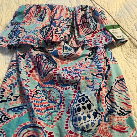 Lilly Pulitzer new shell me about xs top - Picture 1 of 4
